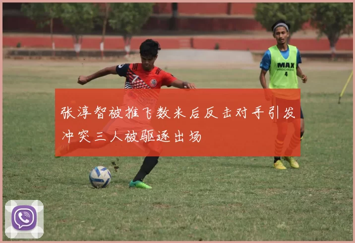 张淳智被推飞数米后反击对手引发冲突三人被驱逐出场